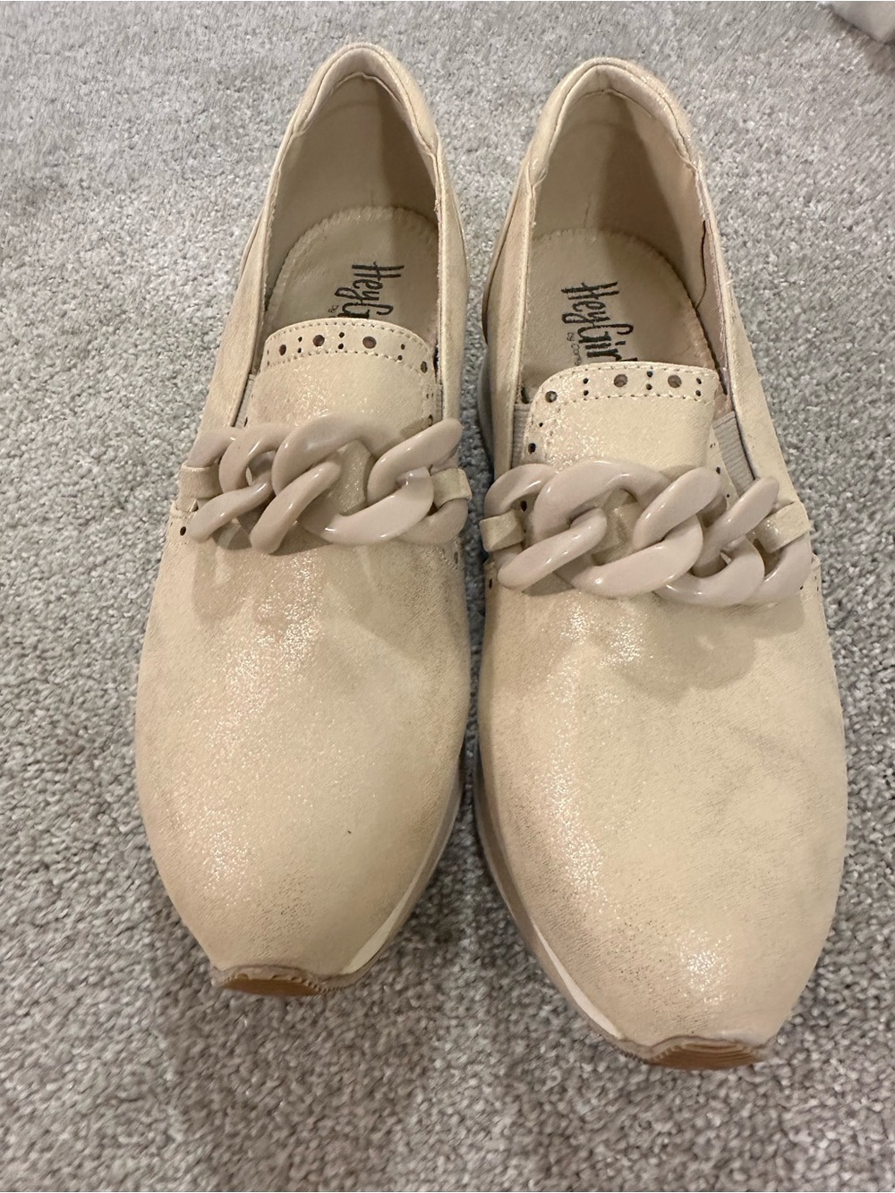 Hey Girl Slip-On Loafers